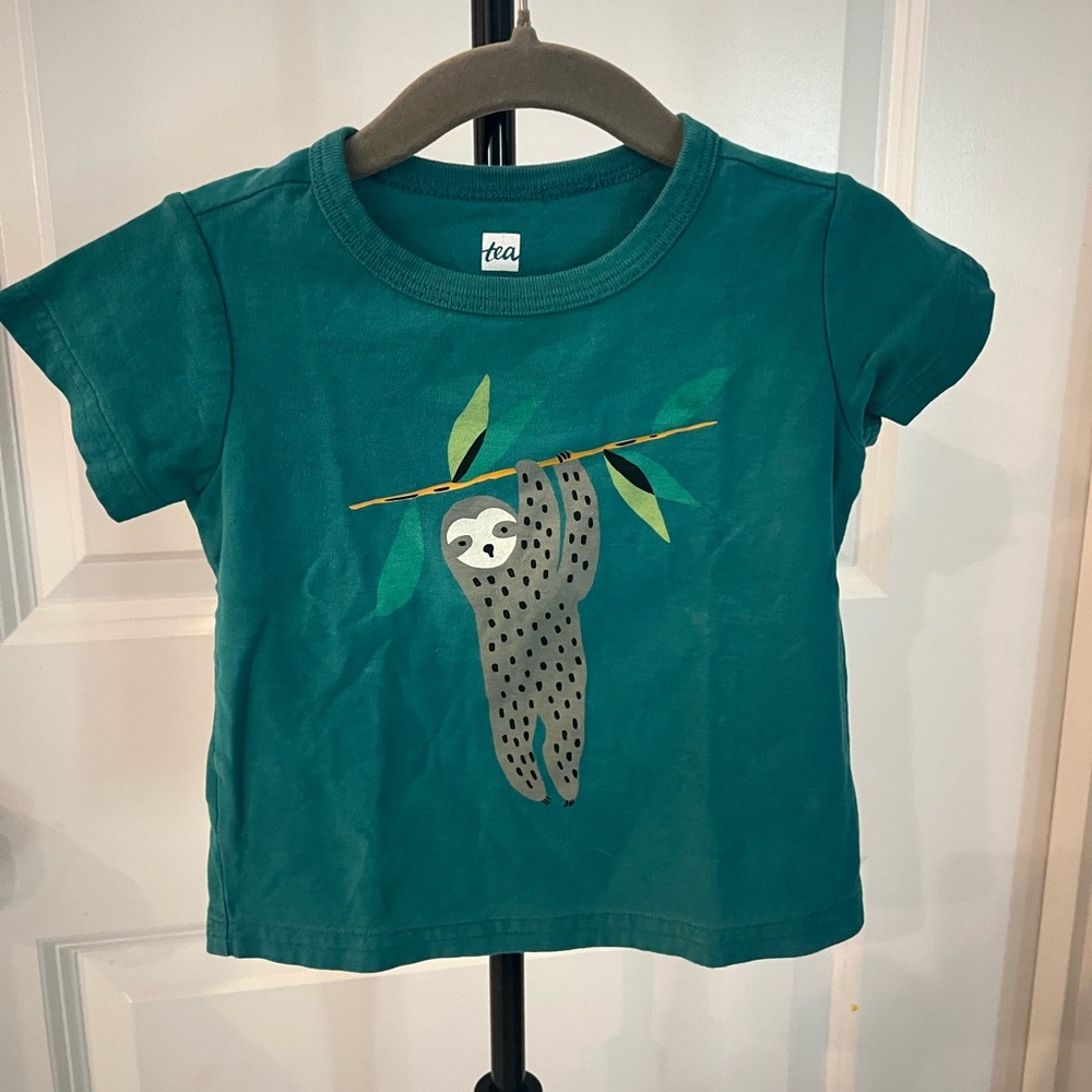 Sloth Tea Collection tee shirt.